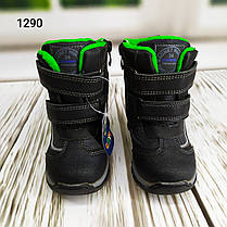 Зимові термоцi черевики сноубутси для хлопчика, на овчині, дуже теплі 23-28 р, фото 5