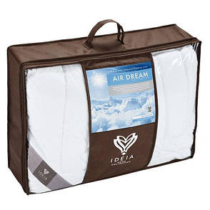 Ковдра Ideia Air Dream Premium Зима двоспальна 175x210 см бавовна/антиалергенна волокно тепла, фото 2