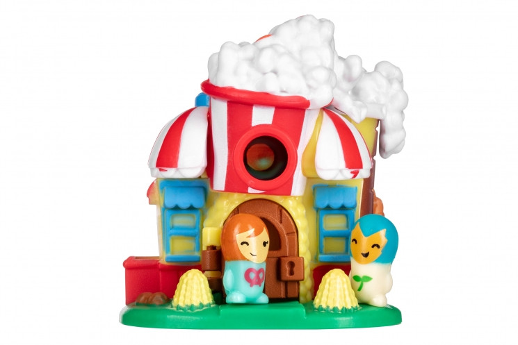 Детский игровой набор от 6лет Jazwares Nanables Small House Город сладостей Бистро Попкорн (NNB0043)