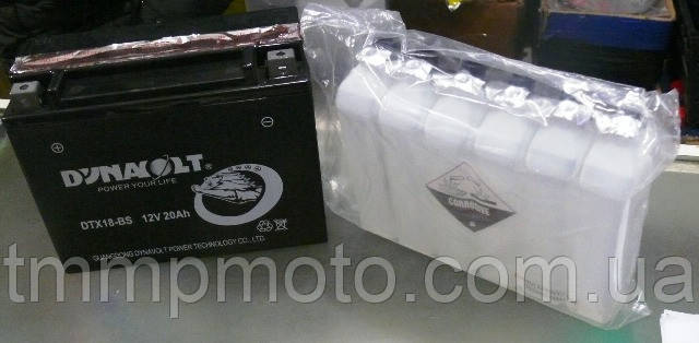 АКБ   12V-20A-BS  заливной   205*160*87  