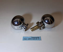 Ручка для душ кабіни куля хром No2