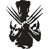 Вінілова наклейка на автомобіль - Росомаха / Логан / Wolverine