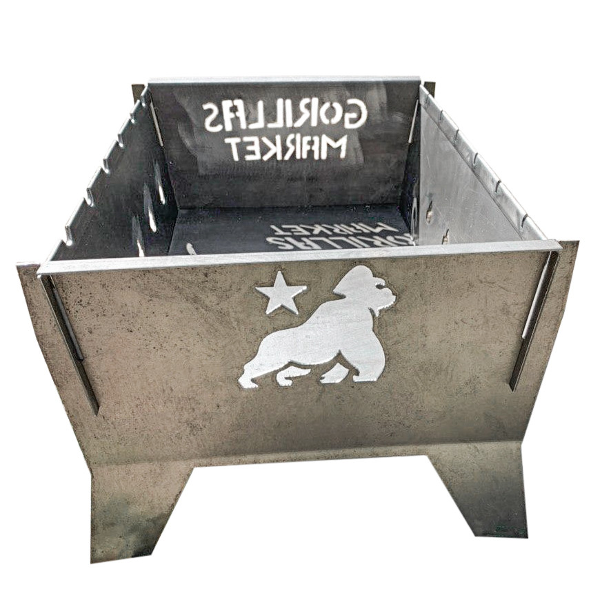 Мангал розкладний для шашлику Gorillas BBQ 1.5 мм