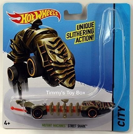 Машинки мутанты Hot Wheels Mutant Machines - Street Shark (Brown/Black) - фото 1 - id-p179251949