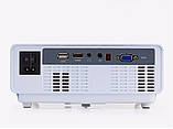 Проектор мультимедійний RIAS DL-810 LED White 1000 люмен, фото 3