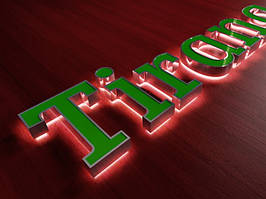 Світлові літери з металу, h-200 мм