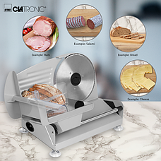 Слайсер скибкорізка хліборізка Clatronic MA 3585 Німеччина, фото 3