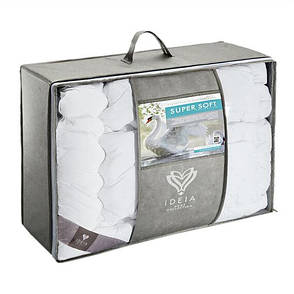 Ковдра Ideia Super Soft Premium Зима полуторна 155x215 см бавовна/антиалергенне волокно тепле арт.8-11780, фото 2
