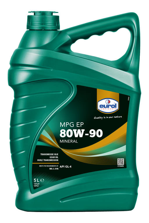 Олія Eurol MPG EP SAE 80w90 GL4 5 л
