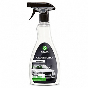 Очищувач-поліроль GRASS ЛКП а / м Dry Wash 0,5 л 211605