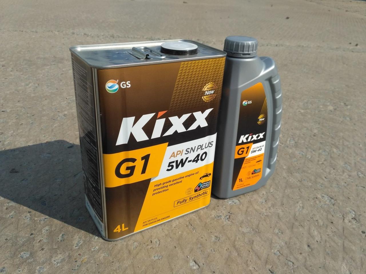 Масло KIXX G1 SN PLUS 5w40 1л
