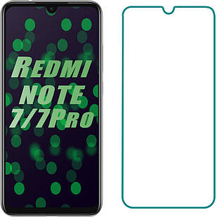 Захисне скло для Xiaomi Redmi Note 7 Pro (Прозоре 2.5 D 9H)