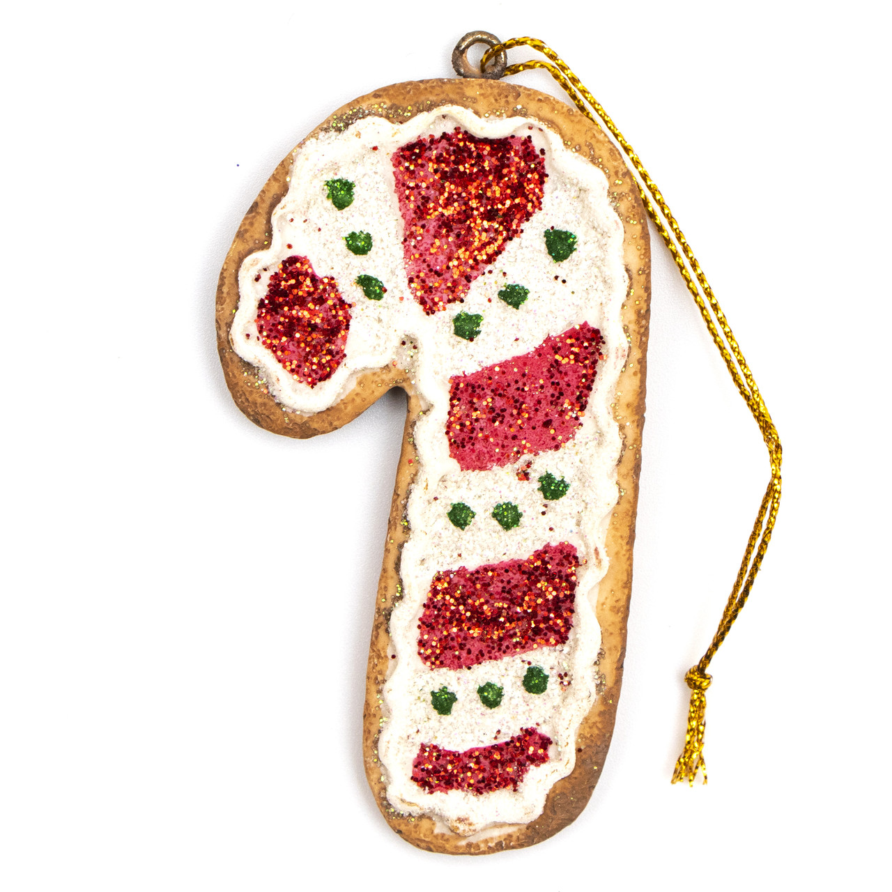 Новорічна ялинкова іграшка - фігурка Цукерка, 7,6 см, різнокольоровий, полістоун (000630-5), фото 1