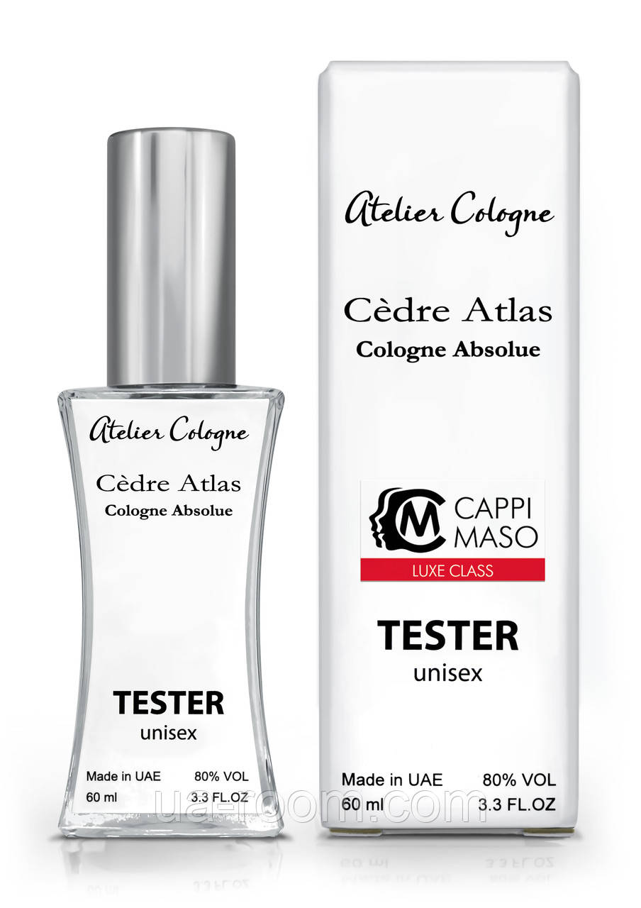 Тестер унісекс LUXE CLASS Atelier Cologne CEDRE ATLAS ABSOLUE, 60 мл