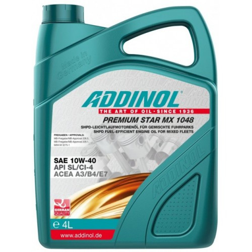 Олива ADDINOL Premium Star MX 1048 10w40 4л
