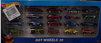 Набор машинок Хот Вилс 20 шт в ассорт (Hot Wheels 20-Car Gift Pack )