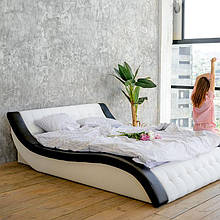 М'яка двоспальне ліжко "Клео" з підйомним механізмом 160*200