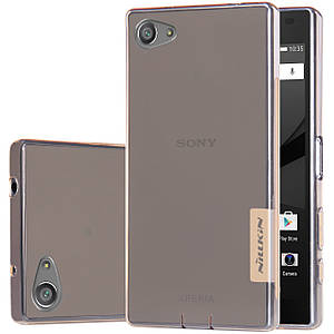 TPU чохол Nillkin для Sony Xperia Z5 Compact золотистий