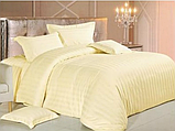 Постільна білизна "Еліт" двоспальне 180х220 кольоровий страйп-сатин люкс (11944), фото 7
