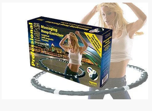 ОПТ ОПТ Спортивний масажний обруч Massaging Hula Hoop Exerciser для схуднення