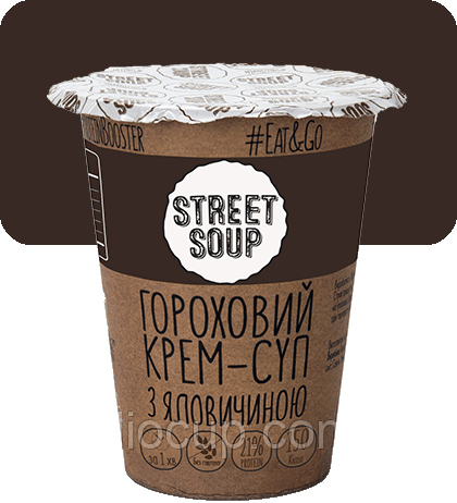 ГОРОХОВИЙ З ЯЛОВИЧИНОЮ КРЕМ-СУП 50 Г