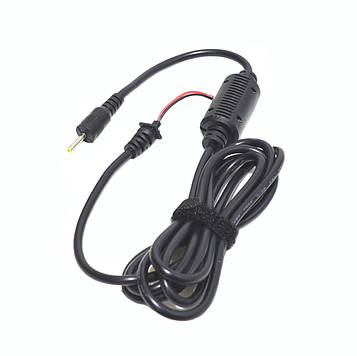 Штекер живл. 2,5/0,6 прям. з проводом 19V/2.1A, KOM0271