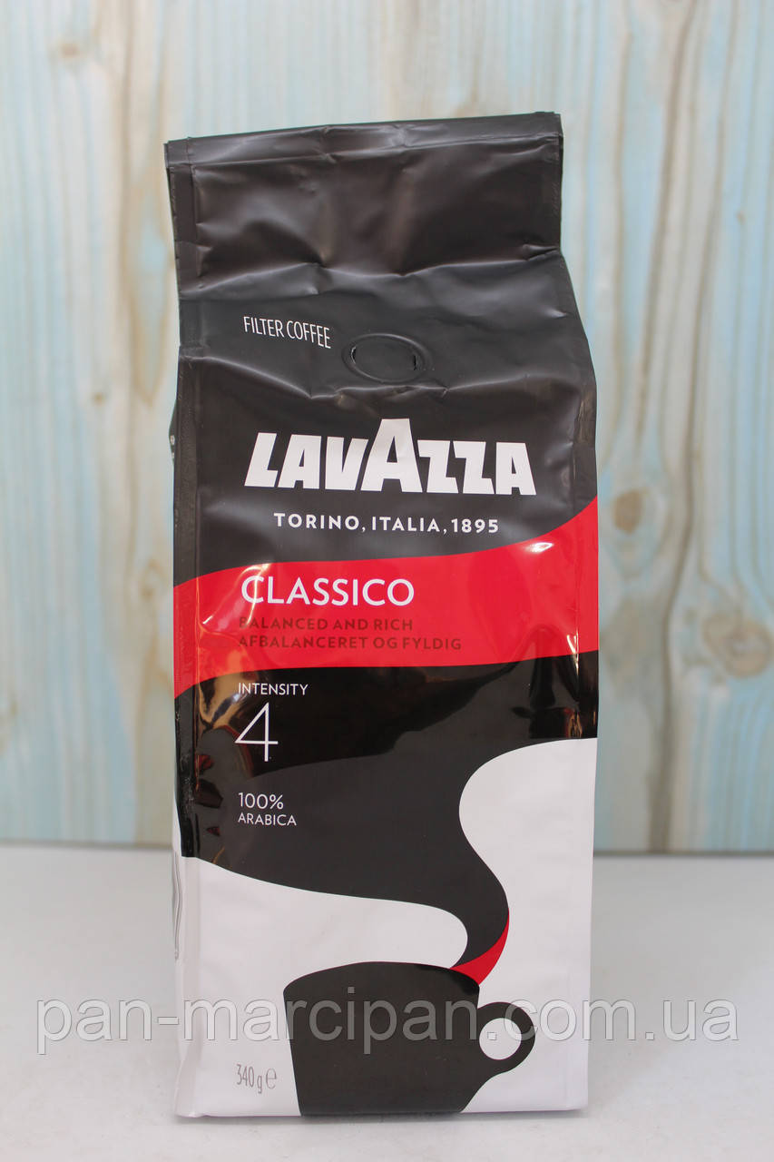Кава мелена Lavazza Classico 100% Arabica 340 г Італія, фото 1