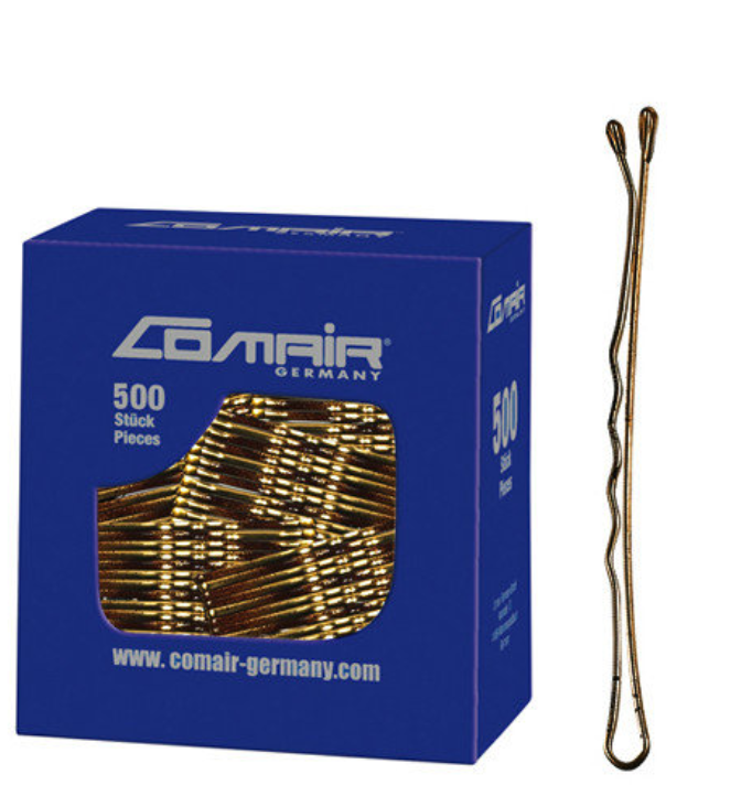 Невидимки "Pretty Fashion" Comair золотисті 5 см 500 шт