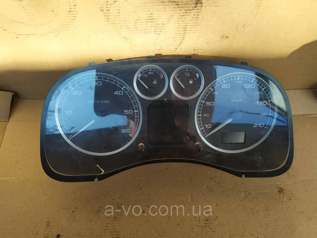 Щиток панель приладів Peugeot 307,1.6 HDI, P9647538480, фото 1