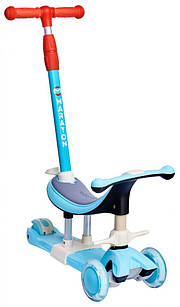 Самокат Maraton Credo 5 in 1 аквамарин