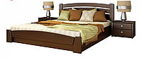 Кровать подиум деревянная из массива дерева с подъемным механизмом и ламельным основанием Селена Аури Эстелла Щит, 160х190(200), 4 см.