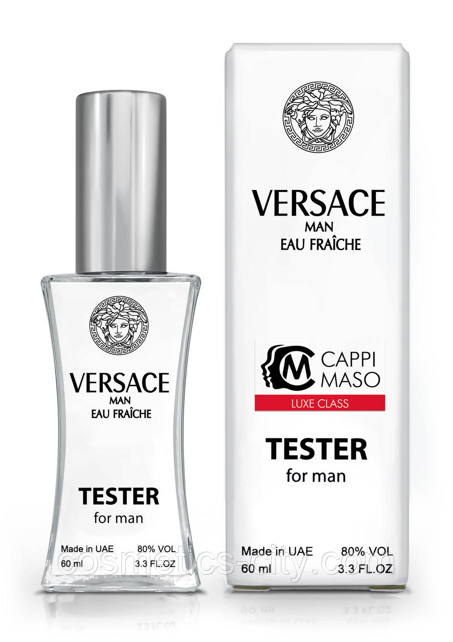 Тестер чоловічий LUXE CLASS Versace Man Eau Fraiche, 60 мл.