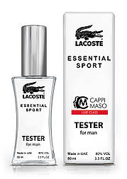 Тестер чоловічий LUXE CLASS Lacoste Essential sport, 60 мл