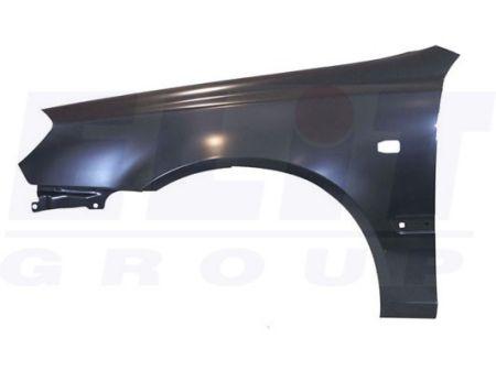 Крило переднє ліве з отвором для покажчика повороту і з отвором для молдинга HYUNDAI ACCENT, фото 1