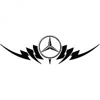 Вінілова наклейка на автомобіль - Mercedes Tribal