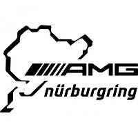 Виниловая наклейка на автомобиль - AMG Nurburgring