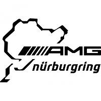 Вінілова наклейка на автомобіль - AMG Nurburgring