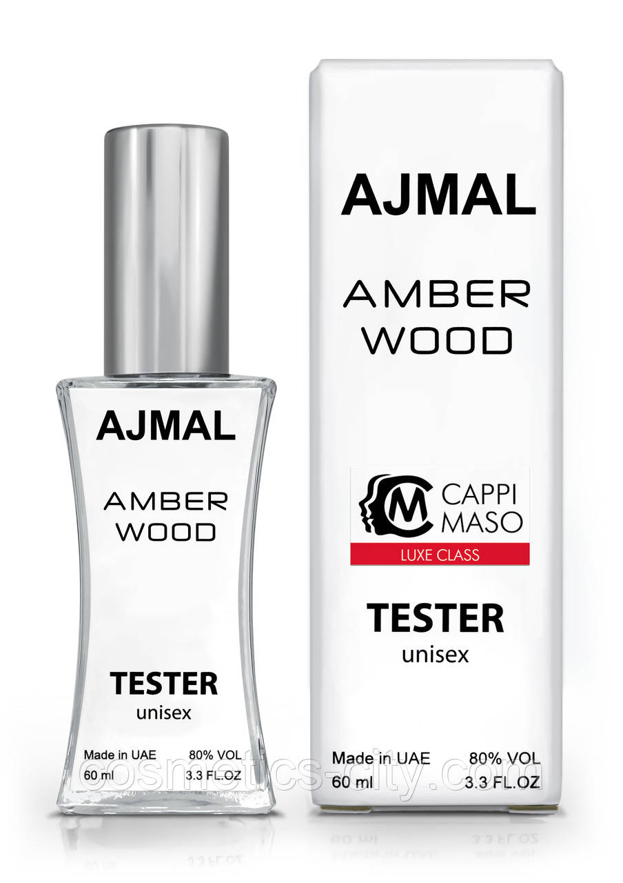 Тестер унісекс LUXE CLASS Ajmal Amber Wood, 60 мл, фото 1