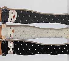 Гольфи жіночі махрові EKMEN з гальмами та бомбонами