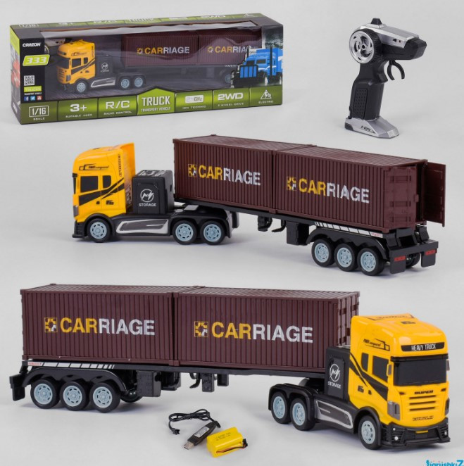 Радіокерована вантажна машина з причепом GM 1949