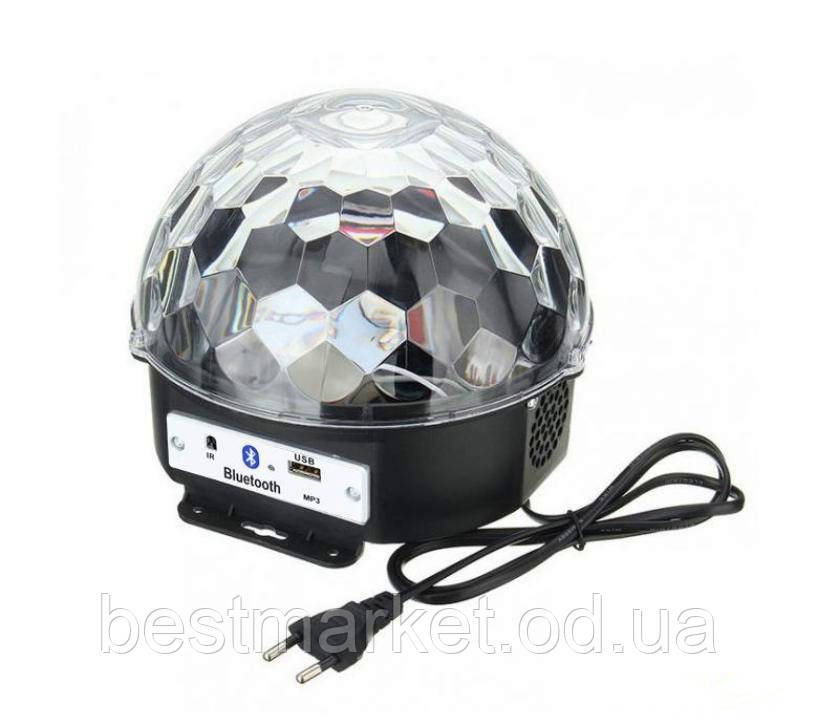 Светодиодный Диско Шар с Bluetooth LED Magic Ball Light MP3 - фото 4 - id-p838009754