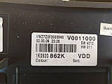 Щиток панель приладів Volkswagen Golf 5 Plus Jetta 1.9 TDI,1K0920862K, фото 2