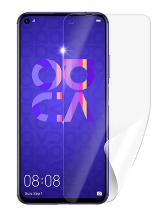 Гідрогелева захисна плівка на HUAWEI Honor 20S на весь екран прозора, фото 1