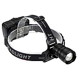 Налобний ліхтар акумуляторний BL-008-P90, фото 3