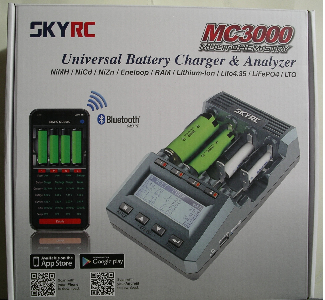Зарядное устройство SkyRC MC3000 Multi-Chemistry Charger , версия 2.2 - фото 1 - id-p418600477