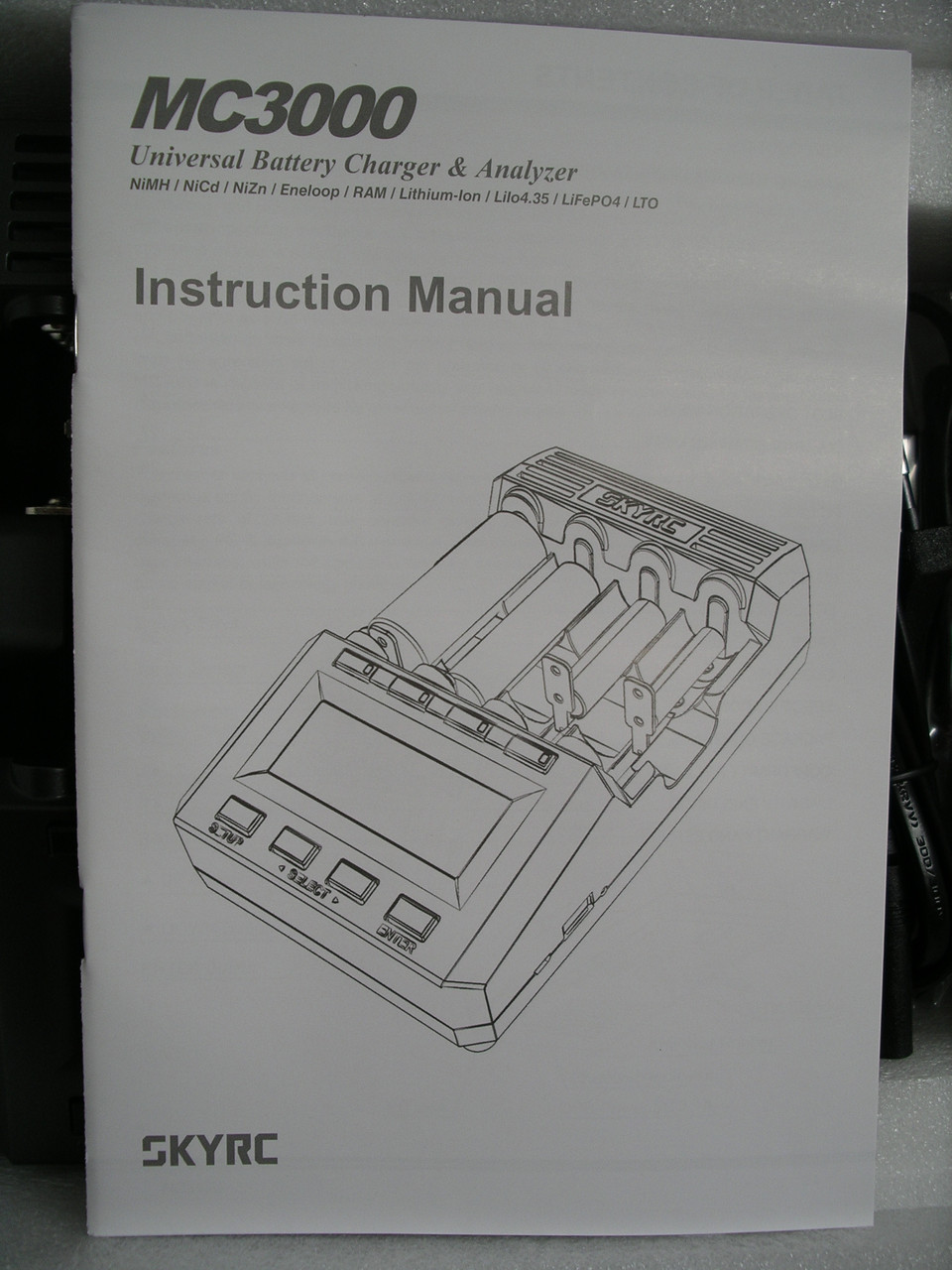 Зарядное устройство SkyRC MC3000 Multi-Chemistry Charger , версия 2.2 - фото 6 - id-p418600477