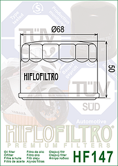 Оливний фільтр HIFLO HF147