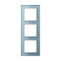 Рамка 3-я JUNG AC583GLBLGR сіро-блакитний