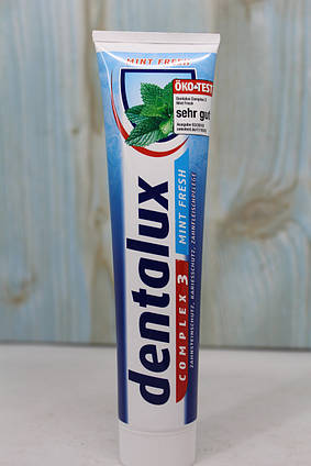 Зубна Паста Dentalux (м ята, синя) 125мл