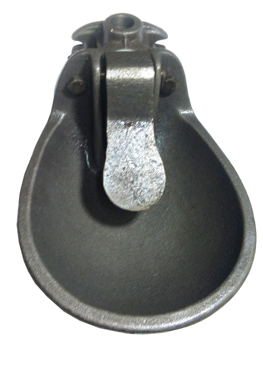Поїлка чавунна з чавунним мовою для худоби (корів, телят, коней, ВРХ), фото 1